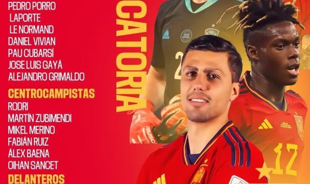 西班牙3月大名单：罗德里领衔，库巴西、亚马尔入选