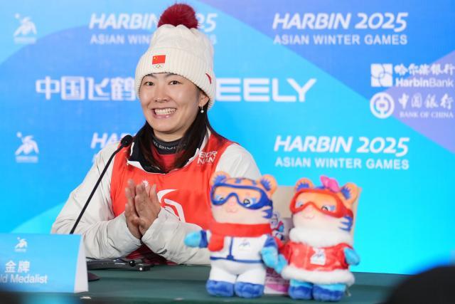 （亚冬会）徐梦桃将担任哈尔滨亚冬会闭幕式中国代表团旗手++XxjpseC007771_20250213_PEPFN0A001.jpg